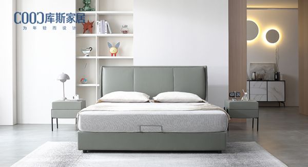 【新品上市丨KD3262】淡雅綠科技布軟床，打造簡約寧靜臥室