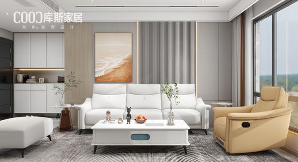 【空間靈感】106㎡現(xiàn)代奶油風(fēng)的家，感受微醺的浪漫