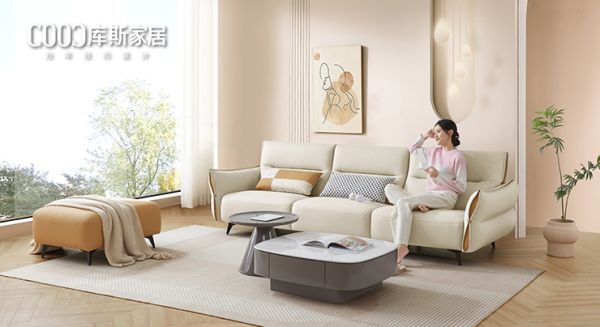 【新品上市丨KAB6220】暖調(diào)奶油沙發(fā)，塑造“微糖”客廳